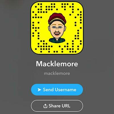 Macklemore Snap