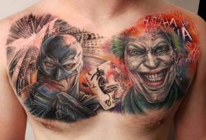 80 vzorov tetovania Badass Joker