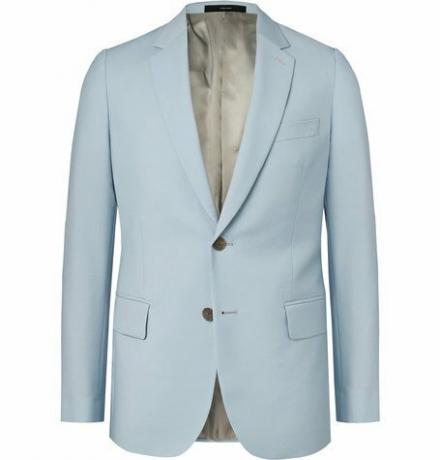 Γαλάζιο Soho Slim Fit Wool And Mohair Blend Suit