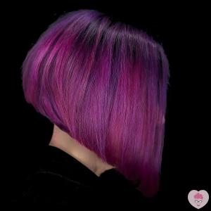 20 приголомшливих способів зробити фіолетовий балаяж