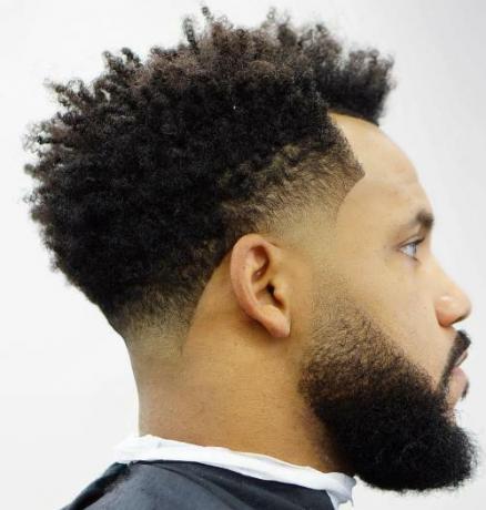 Afro s line up a low fade
