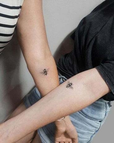 Tetovanie včelích sestier