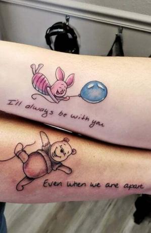 Najlepší priateľ citát tetovanie