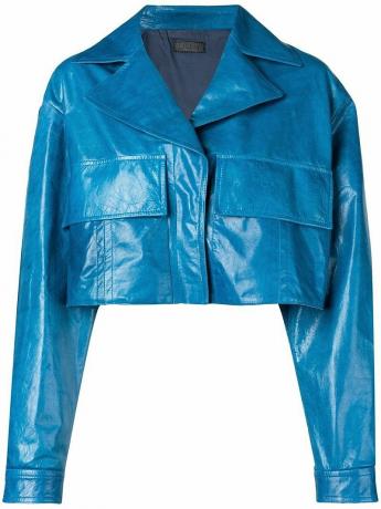 Укороченная куртка Drome с объемным карманом Синий