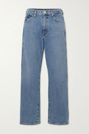 + Net Sustain Orezané džínsy s rovnými nohavicami s vysokým stúpaním