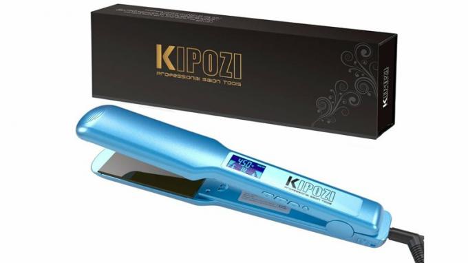 Kipozi Pro Nano титановий випрямляч для волосся з плоскою заліза