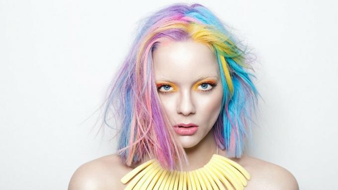 Idee per il colore dei capelli arcobaleno