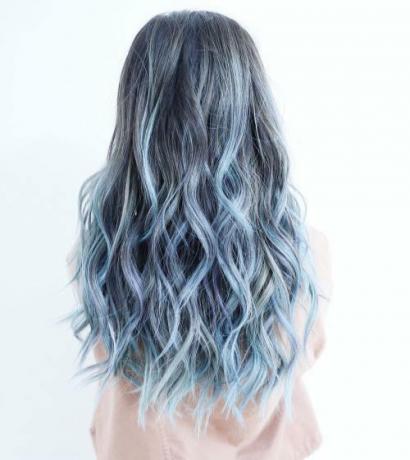 30 Ide Warna Rambut Icy Light Blue untuk Anak Perempuan