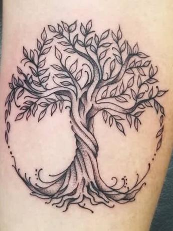 Татуировка на дърво на живота
