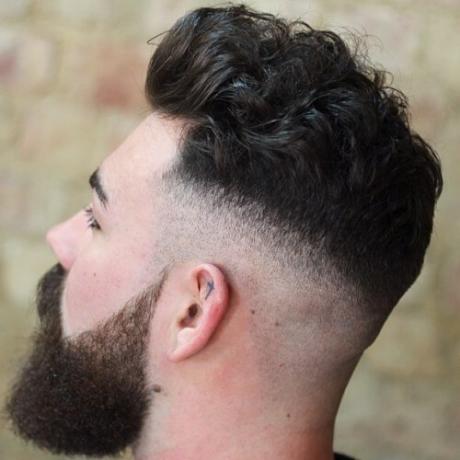 Skin Fade For Curly Hair