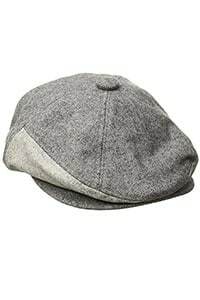 New Era Cap მამაკაცის EK Grey Fabric Mix 7panel Driver Hat
