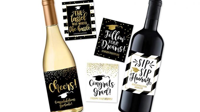 Promócie darčekové etikety na víno