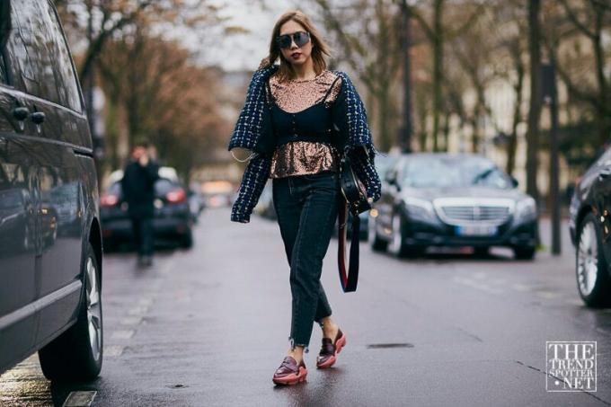 Bester Street Style Paris Fashion Week Herbst Winter 2017