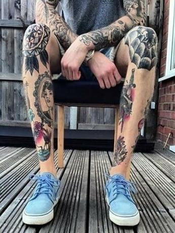 Tetovanie na nohe
