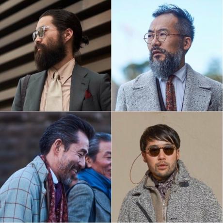 Estilos de barba asiáticos