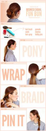 Eğlenceli Topuz Eğitimi: Saçınızı Eğlenceli Bir Topuza Yapın!