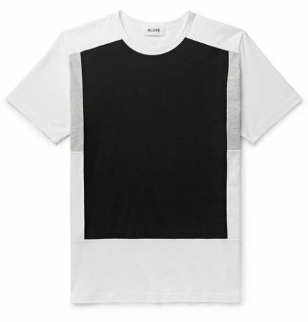 Camiseta de algodão Jersey Color Block