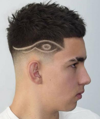 Egyptský vzor vlasový dizajn