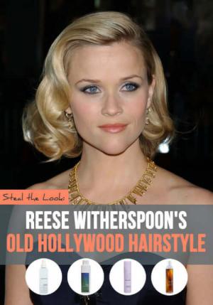 Pripnite staro hollywoodsko pričesko Reese Witherspoon v 8 preprostih korakih
