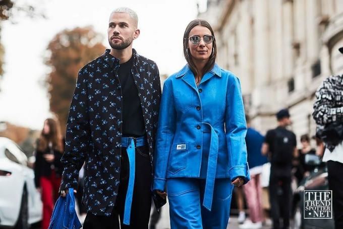 שבוע האופנה בפריז אביב קיץ 2018 סגנון רחוב