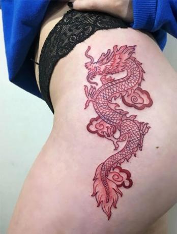 Tatuagem de dragão