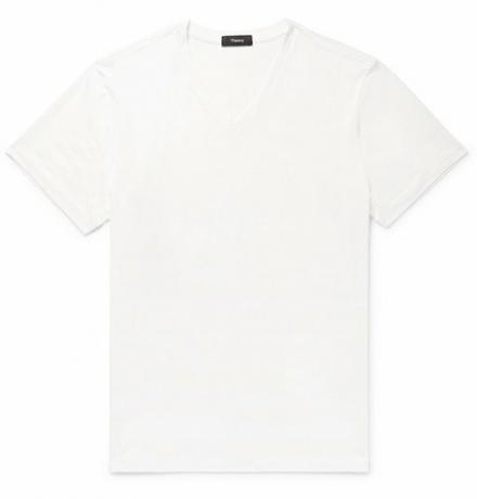 Teorijas balts T krekls