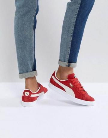 Puma Suede Sneakers წითელი