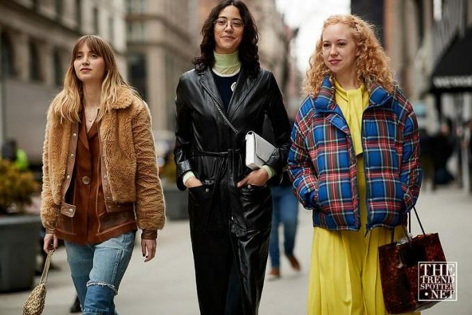 שבוע האופנה בניו יורק AW 2018 סטייל רחוב