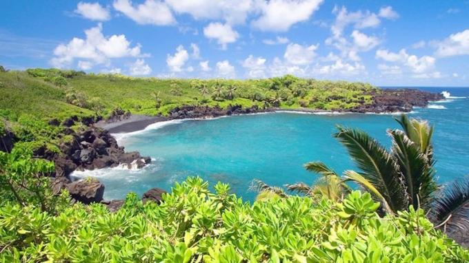 Pláž Honokalani - najlepšie pláže na Maui