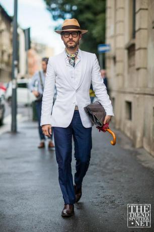Milan Pánske oblečenie Street Style jar leto 2017