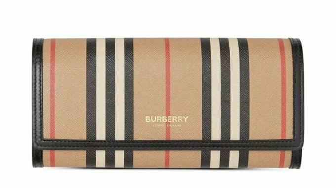 Burberry Icon Stripe Continental Wallet