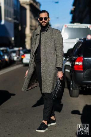 Street Style Mailand Herbst Winter 2016