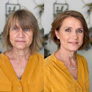10 labākās ziemas matu krāsas sievietēm vecumā virs 70 gadiem