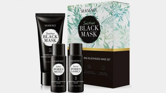 Набір чорних масок для всмоктування Silksense