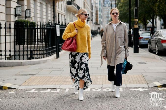 Londra Moda Haftası İlkbahar Yaz 2019 Sokak Stili (55 / 59)