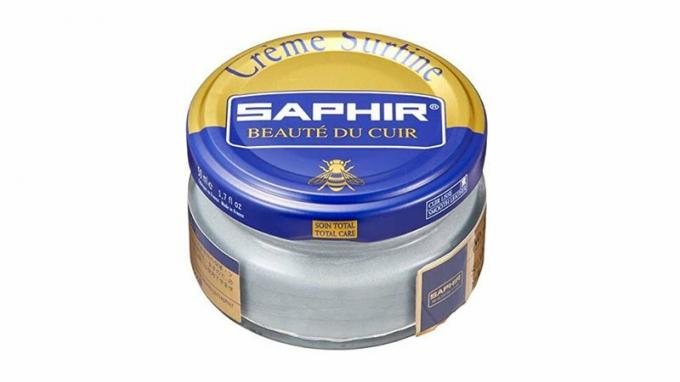 Saphir Creme Surfine Pommadier Shoe Polish Beeswax Cream Untuk Produk Kulit