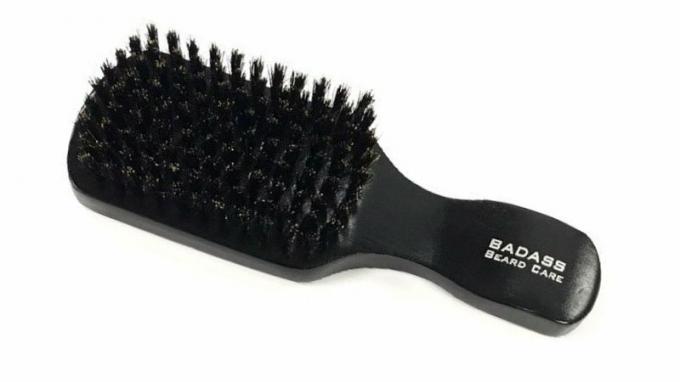 Badass Beard Care 100% Boars Hair Hardwood Frame Black Series Sakal Fırçası