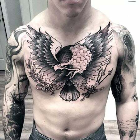 Tetování Eagle Arrow