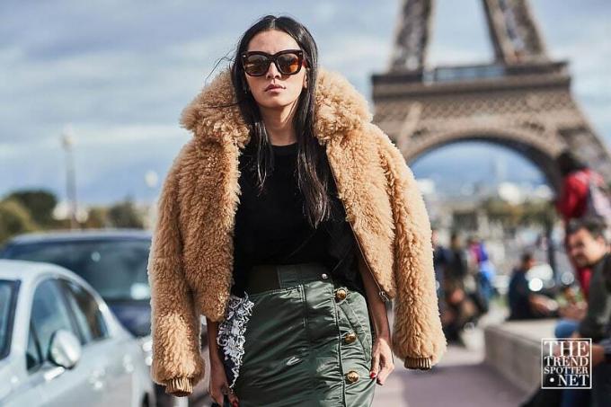 שבוע האופנה בפריז אביב קיץ 2018 סגנון רחוב