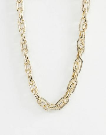 Warehouse – Halskette mit klobiger Kette in Gold