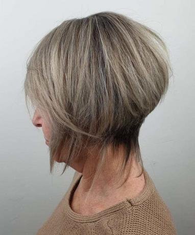 Sivá blond farba pre sivé ženy