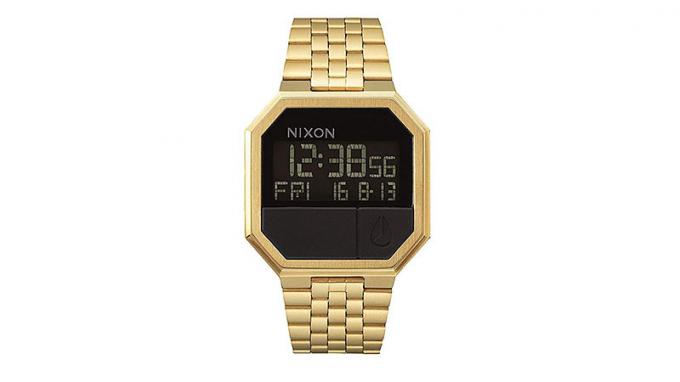Nixon Re Run A158. 100m voděodolné pánské digitální hodinky (38,5 mm digitální ciferník