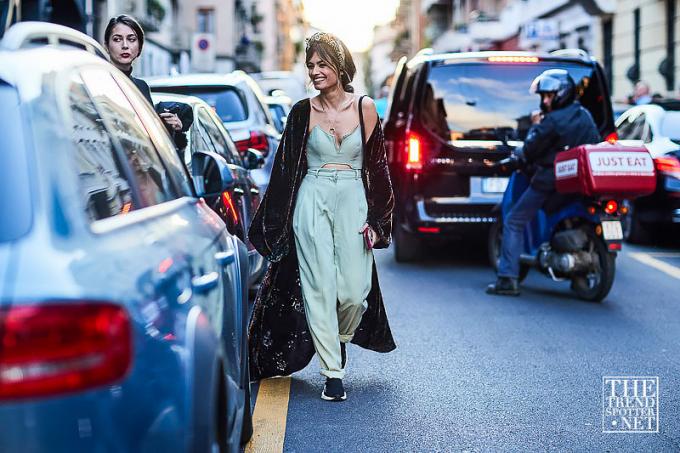 Street Style Milan Fashion Week Primăvara-Vara 2018