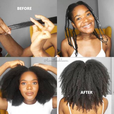 Come tagliare le doppie punte per capelli africani ricci naturali