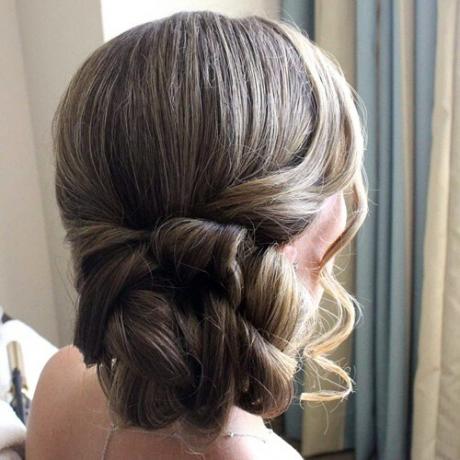 Prom Twisted Side Updo