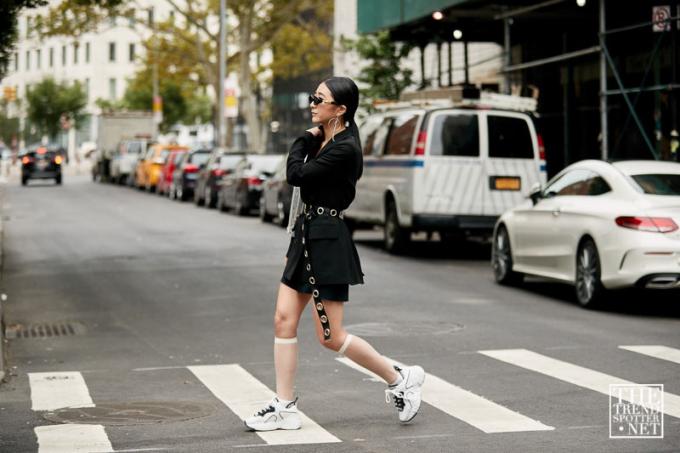 שבוע האופנה בניו יורק אביב קיץ 2019 סגנון רחוב (64 מתוך 208)
