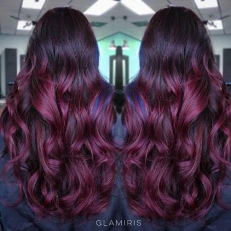 20 načinov nošenja vijoličnih las