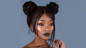 15 Cool Space Buns Hairstyles to Rock το 2021