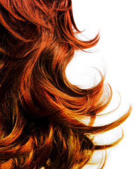 rød hårfarve falmer