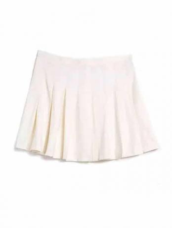 Falda de tenis blanca
